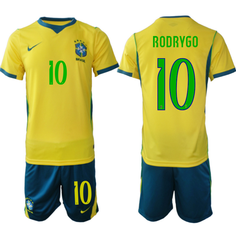 Men Brazil home #9 style 2026 World Cup Soccer jersey->brazil jersey->Soccer Country Jersey